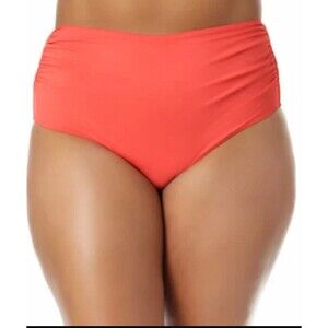 Anne Cole 20W ORANGE Plus Size Live in Color Convertible Bikini Swim Bottom